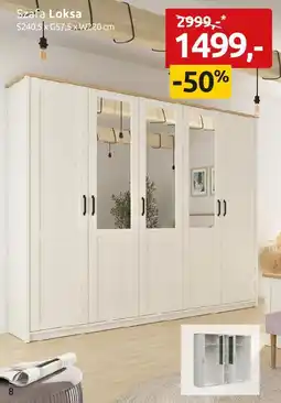 Black Red White Szafa Loksa oferta