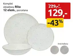 Black Red White Komplet obiadowy Rita oferta