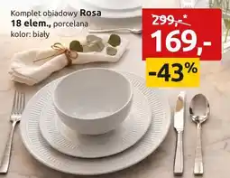 Black Red White Komplet obiadowy Rosa oferta