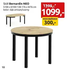Black Red White Stół Bernardin NEO oferta