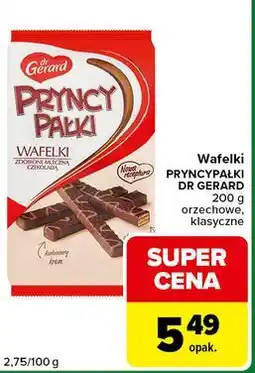 Carrefour Express Wafelki PRYNCYPAŁKI DR GERARD orzechowe, klasyczne oferta