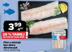 Netto Filet z mintaja bez skóry Abramczyk oferta