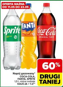 Carrefour Express Napój gazowany coca-cola, fanta, sprite oferta