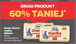 Netto Masło ekstra osełka Miletto oferta