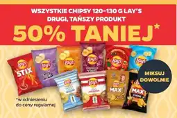 Netto WSZYSTKIE CHIPSY 120-130 G LAY'S oferta