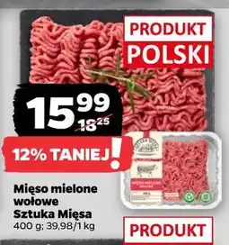 Netto Mięso mielone wołowe Sztuka Mięsa oferta