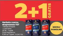 Netto Herbata czarna ekspresowa TET oferta