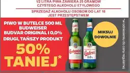 Netto Piwo w butelce 500 ml Budweiser Budvar Original i 0,0% oferta