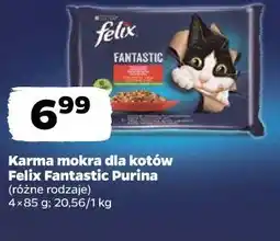 Netto Karma mokra dla kotów Felix Fantastic Purina (różne rodzaje) oferta