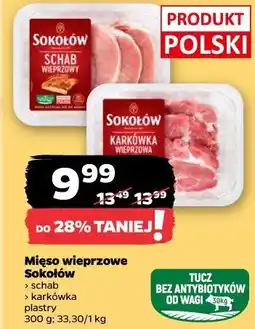 Netto Mięso wieprzowe Sokołów schab karkówka plastry oferta