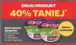 Netto Danie instant Nongshim 85 g 86 g oferta