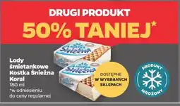Netto Lody Śmietankowe Kostka Śnieżna Koral oferta
