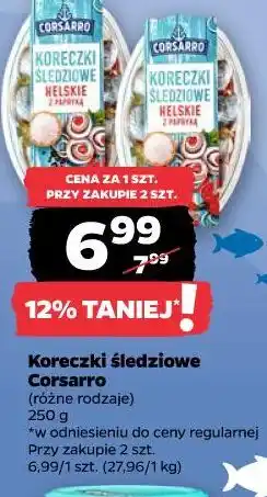 Netto Koreczki śledziowe Corsarro oferta