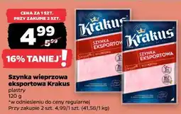 Netto Szynka wieprzowa eksportowa Krakus plastry oferta