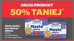 Netto Masło ekstra bez laktozy Miletto oferta