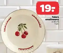 Netto Talerz emaliowany ø 30 cm oferta