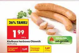 Biedronka Kiełbasa herbowa Olewnik oferta