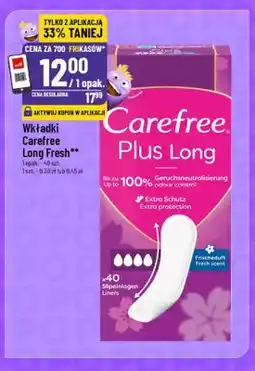 Polomarket Wkładki Carefree Long Fresh oferta