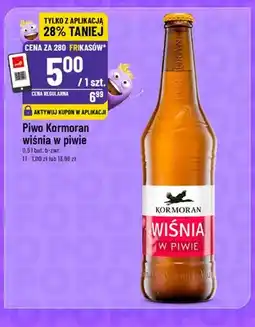 Polomarket Kormoran Piwo wiśnia w piwie oferta