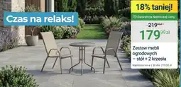 ERLI Zestaw mebli ogrodowych Relaks oferta