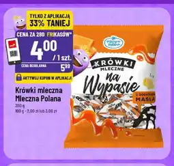 Polomarket Krówki mleczne na wypasie z dodatkiem masła Mleczna Polana oferta
