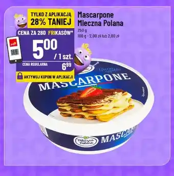 Polomarket Mleczna Polana Mascarpone oferta