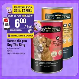 Polomarket Karma dla psa Dog The King z wołowiną i wątróbką w sosie oferta