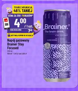 Polomarket Napój gazowany Brainer Stay Focused oferta