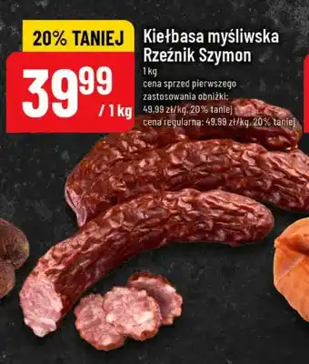 Polomarket Kiełbasa myśliwska Rzeźnik Szymon oferta