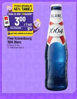 Polomarket Kronenbourg Piwo 1664 Blanc oferta