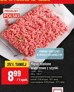 Polomarket Mięso mielone wieprzowe z szynki oferta
