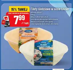 Polomarket Filety śledziowe w sosie kurki Lisner oferta