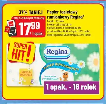 Polomarket Papier toaletowy rumiankowy Regina oferta