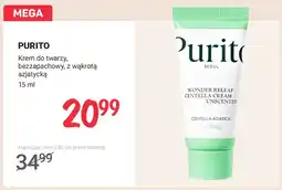 Rossmann Krem do twarzy bezzapachowy z wąkrotą azjatycką PURITO oferta