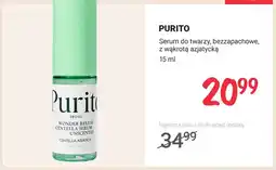 Rossmann Serum do twarzy bezzapachowe z wąkrotą azjatycką PURITO oferta