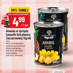 Polomarket Ananas w syropie kawałki Zaczarowany Ogród oferta