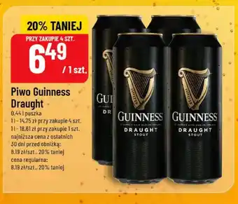 Polomarket Piwo Guinness Draught oferta