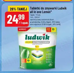 Polomarket Tabletki do zmywarki Ludwik all in one Lemon oferta