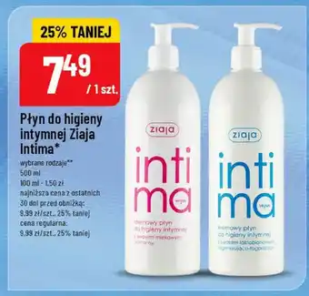 Polomarket Płyn do higieny intymnej Ziaja Intima z kwasem mlekowym oferta