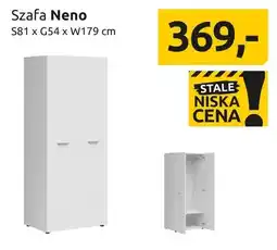 Black Red White Szafa Neno S81xG54xW179cm oferta