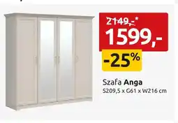 Black Red White Szafa Anga S209,5 x G61 x W216cm oferta