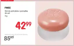 Rossmann Róż do policzków i pomadka do ust FWEE oferta