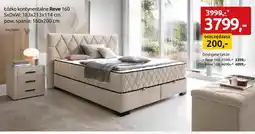 Black Red White Łóżko kontynentalne Reve 180 oferta