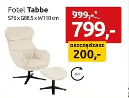 Black Red White Fotel Tabbe S76xG88,5xW110cm oferta