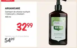 Rossmann Szampon do włosów suchych i matowych z Aloesem ARGANICARE oferta
