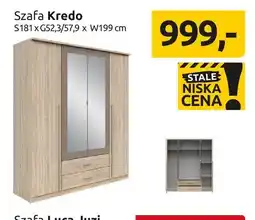 Black Red White Szafa Kredo S181xG52,3/57,9xW199cm oferta