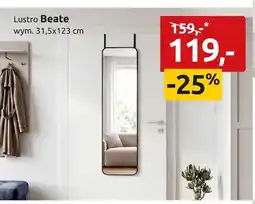 Black Red White Lustro Beate 31,5x123cm oferta