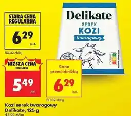 Biedronka Ser kozi Delikate oferta