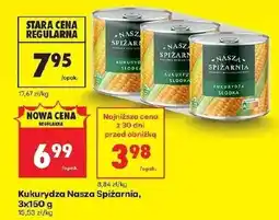 Biedronka Kukurydza Nasza Spiżarnia oferta