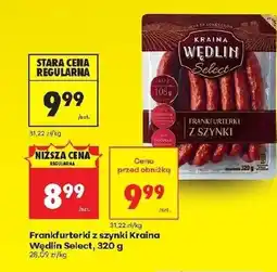 Biedronka Frankfurterki Kraina Wędlin oferta